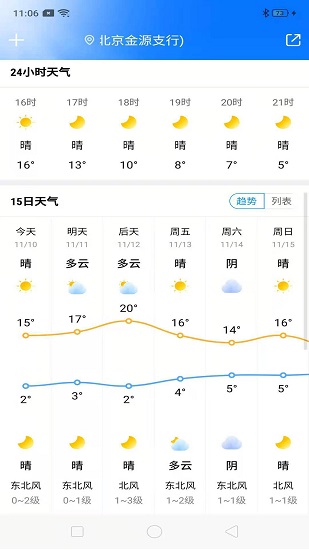 知暖天气截图