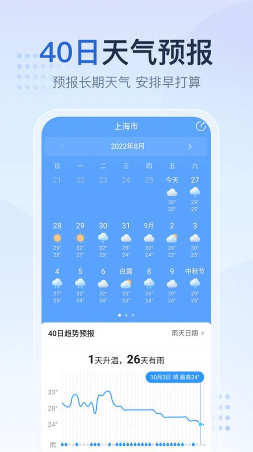 天气预报家app截图