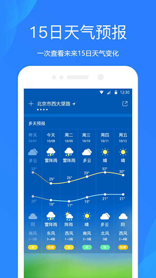 天气预报网app