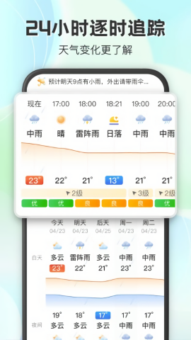 妙雨天气截图