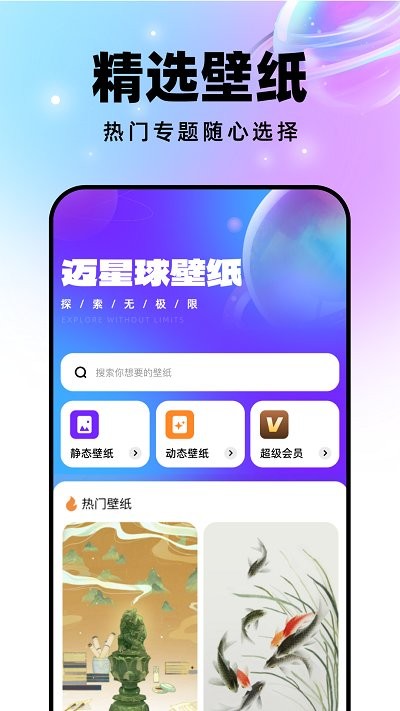 迈星球壁纸app截图