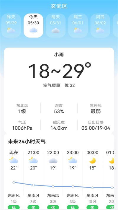 鸿运天气预报app