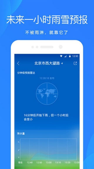 小米天气预报app截图